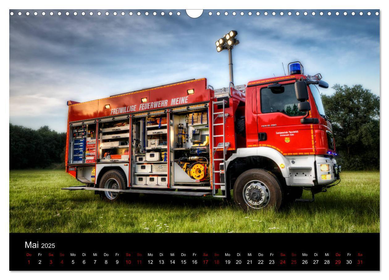 Bild: 9783435422234 | Feuerwehr und Rettungsdienst (Wandkalender 2025 DIN A3 quer),...