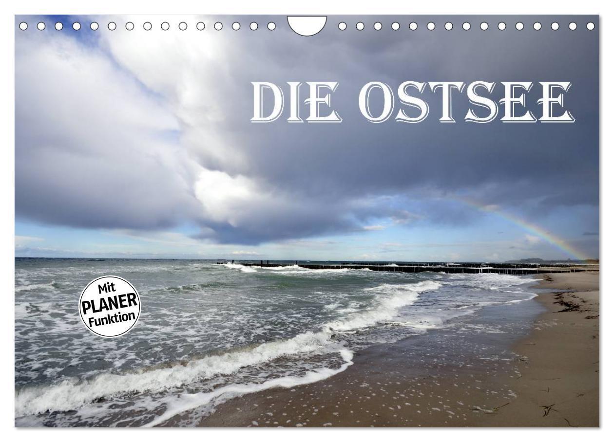 Cover: 9783435549641 | Die Ostsee (Wandkalender 2025 DIN A4 quer), CALVENDO Monatskalender