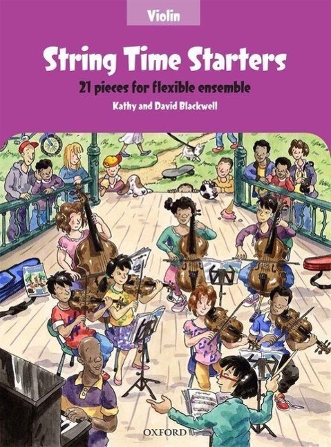 Cover: 9780193411524 | String Time Starters | 21 pieces for flexible ensemble | Broschüre