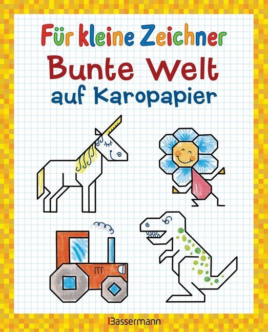 Cover: 9783809436638 | Für kleine Zeichner - Bunte Welt auf Karopapier | Norbert Pautner