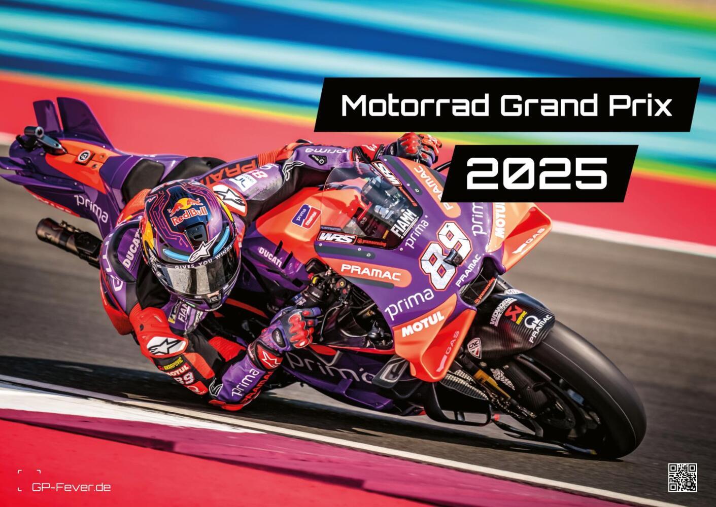 Cover: 9783986734022 | Motorrad Grand Prix 2025 - Kalender MotoGP DIN A2 | GP-Fever.de | 2025