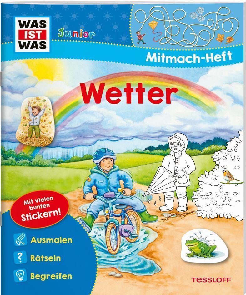 Cover: 9783788675837 | WAS IST WAS Junior Mitmach-Heft Wetter | Lisa Herden | Broschüre