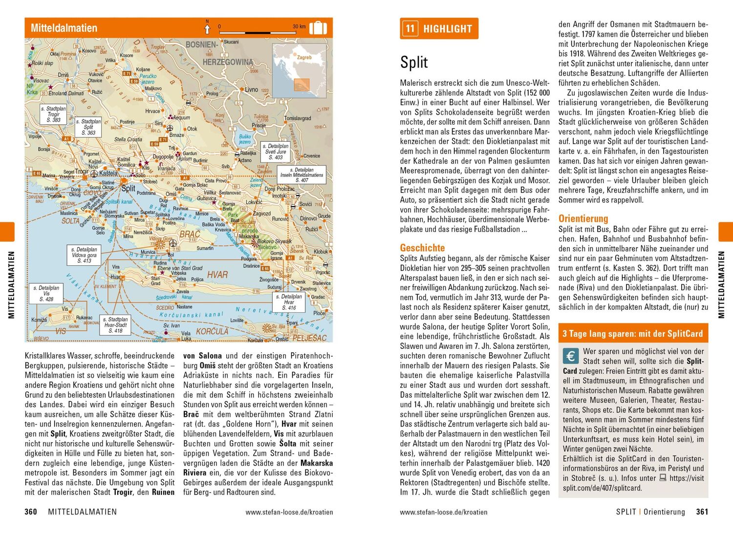 Bild: 9783770166343 | Stefan Loose Reiseführer Kroatien | mit Reiseatlas | Taschenbuch