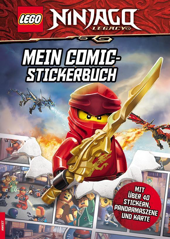 Cover: 9783960805960 | LEGO® NINJAGO® - Mein Comic-Stickerbuch | Taschenbuch | LEGO® Ninjago
