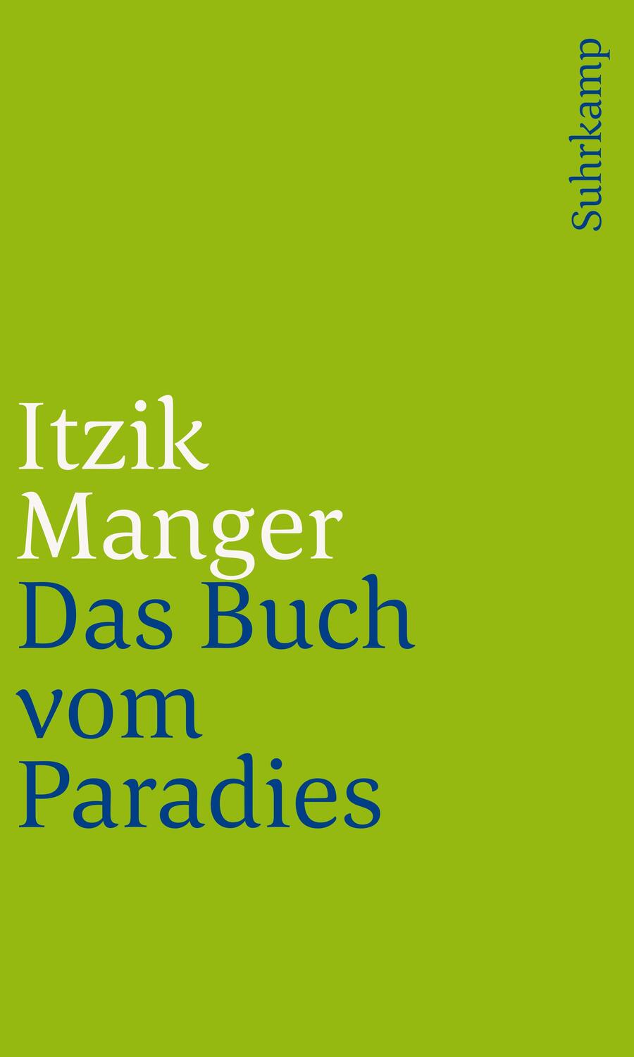 Cover: 9783633241781 | Das Buch vom Paradies | Itzig Manger | Taschenbuch | 254 S. | Deutsch