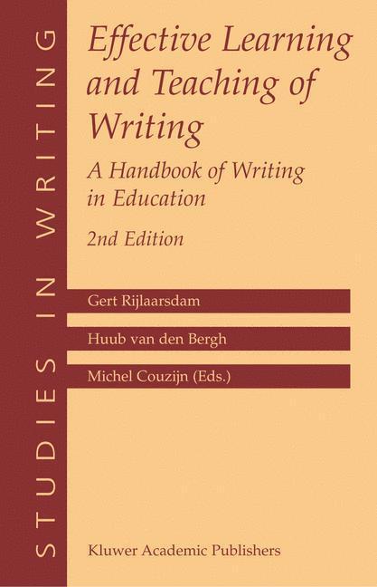 Cover: 9781402027253 | Effective Learning and Teaching of Writing | Gert Rijlaarsdam (u. a.)