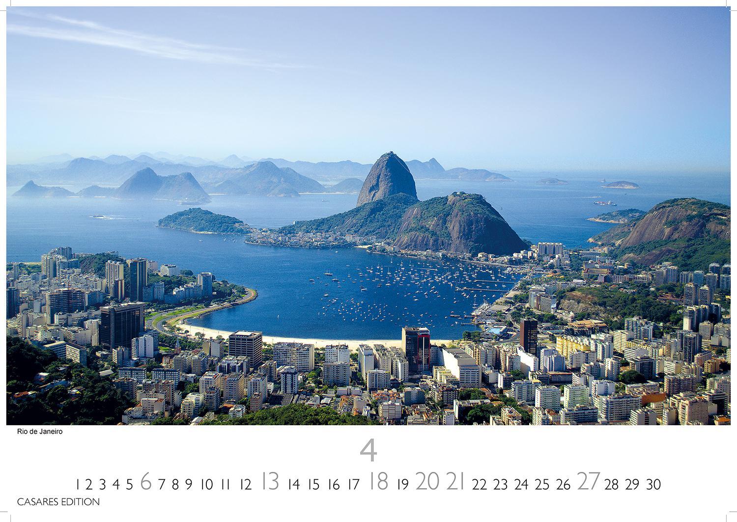 Bild: 9781835242568 | Brasilien 2025 L 35x50cm | Kalender | 14 S. | Deutsch | 2025