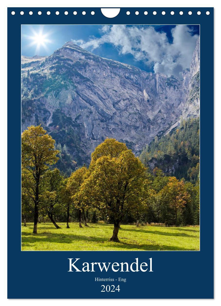 Cover: 9783675701922 | Karwendel - Hinterriss-Eng (Wandkalender 2024 DIN A4 hoch),...