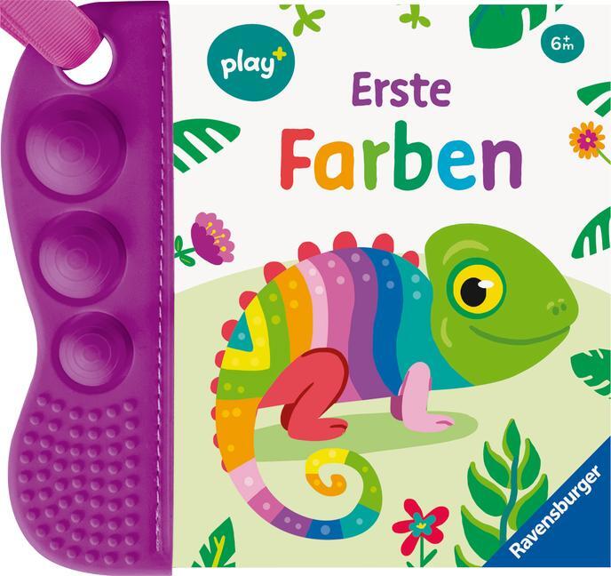 Cover: 9783473456307 | Ravensburger Play+ flip&amp;pop: Erste Farben (Mein allererstes Beißbuch)