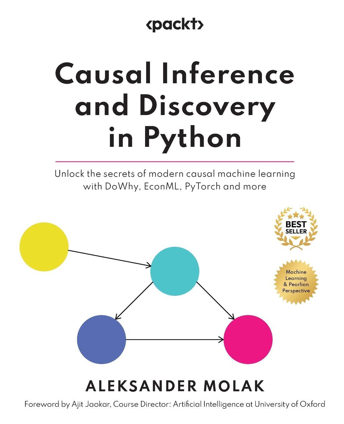 Cover: 9781804612989 | Causal Inference and Discovery in Python | Aleksander Molak | Buch