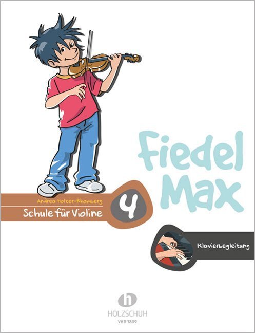 Cover: 4031659038096 | Fiedel-Max für Violine - Schule, Klavierbegleitung. Bd.4 | Fiedel-Max