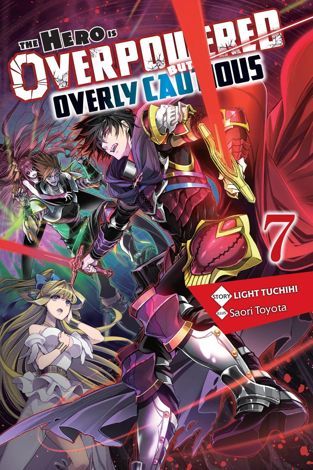 Cover: 9781975322045 | The Hero Is Overpowered but Overly Cautious, Vol. 7 (light novel)