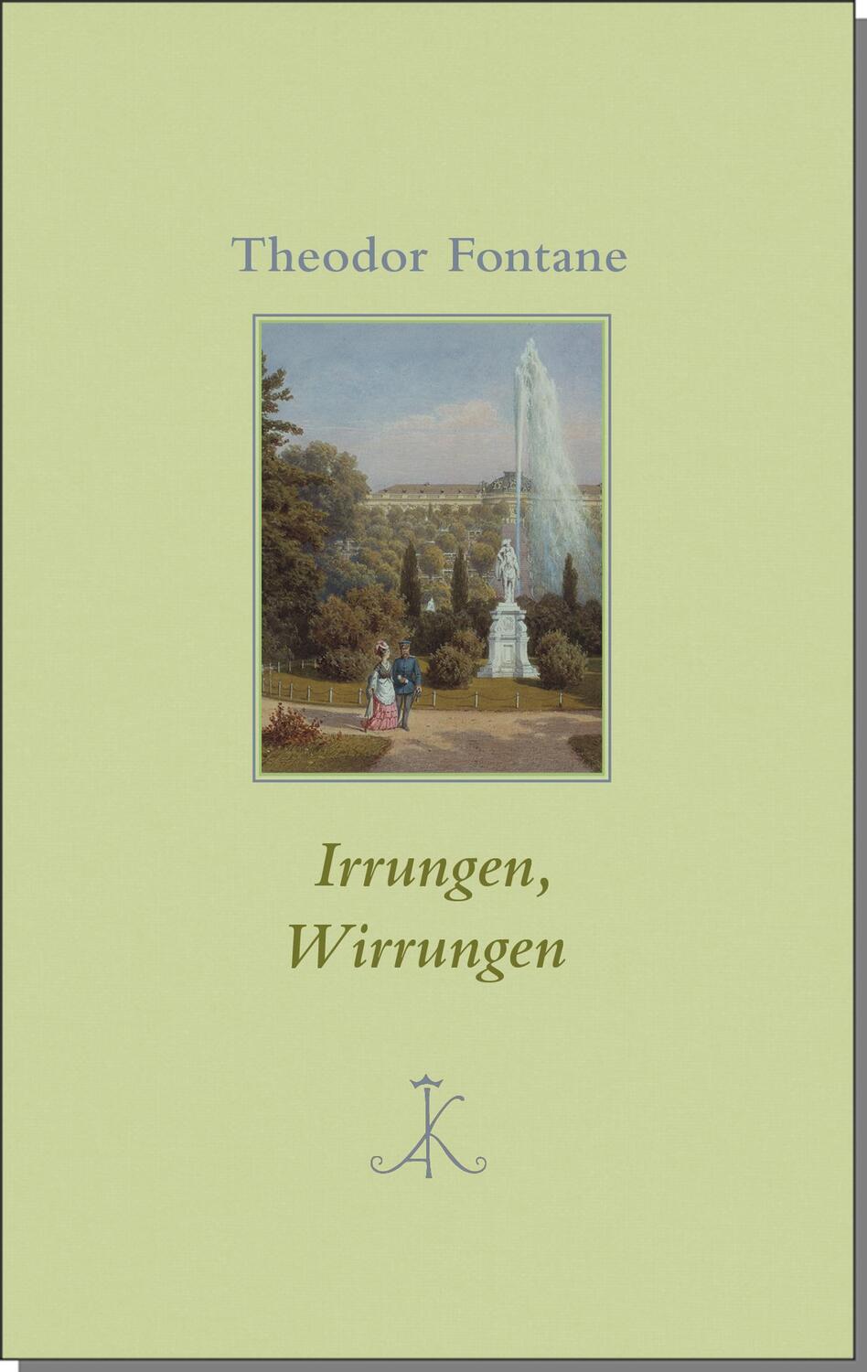 Cover: 9783520857026 | Irrungen, Wirrungen | Theodor Fontane | Buch | Erlesenes Lesen | 2016