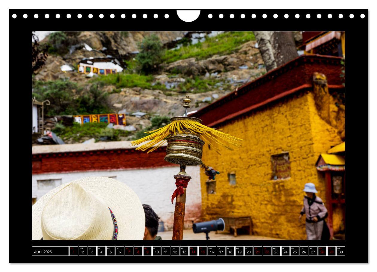 Bild: 9783435352180 | Eine Rundreise durch Tibet (Wandkalender 2025 DIN A4 quer),...