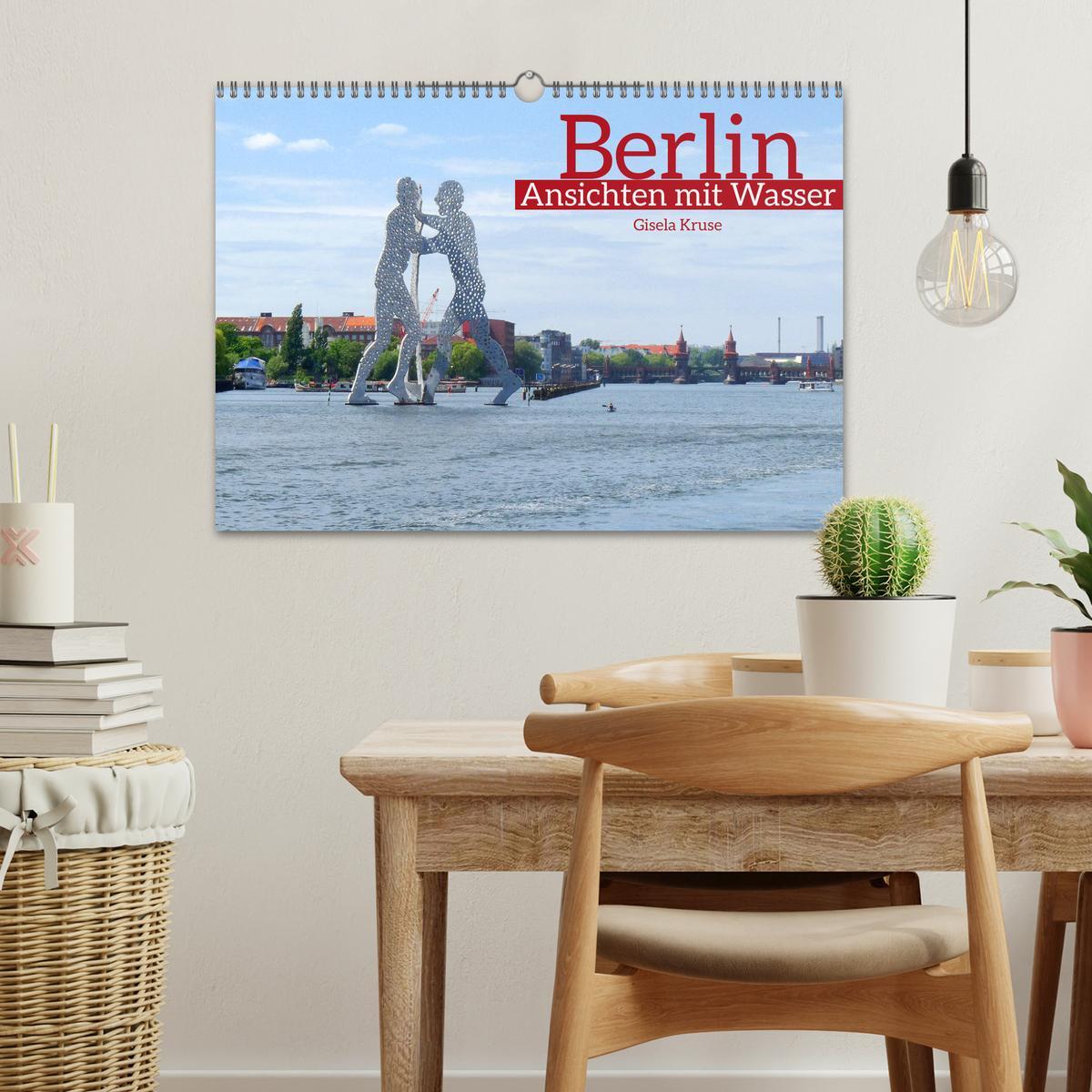 Bild: 9783435033706 | Berlin Ansichten mit Wasser (Wandkalender 2025 DIN A3 quer),...