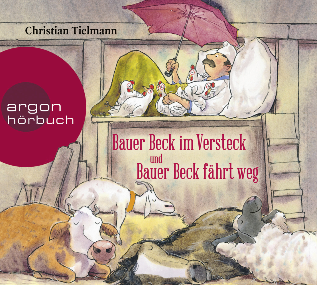 Cover: 9783839841938 | Bauer Beck im Versteck und Bauer Beck fährt weg, 1 Audio-CD | Tielmann