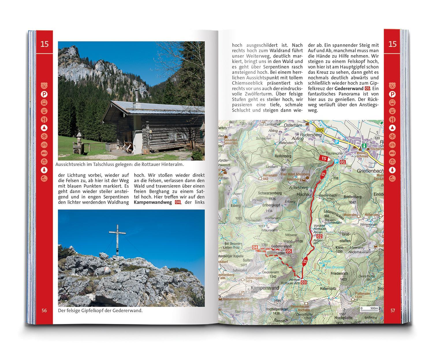 Bild: 9783991218142 | KOMPASS Wanderführer Chiemgauer Alpen, 65 Touren | Walter Theil | Buch