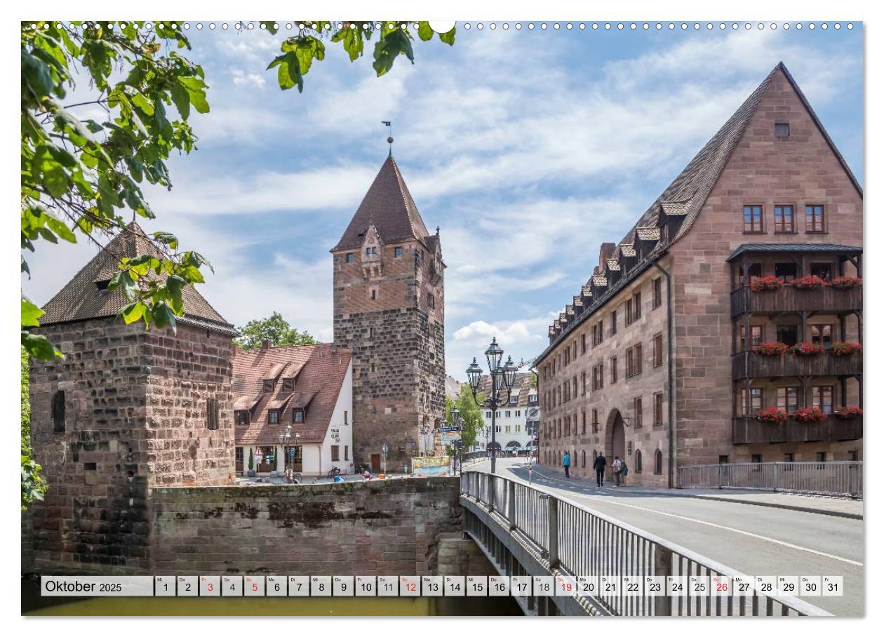 Bild: 9783435586332 | NÜRNBERG Historisches Stadtherz (hochwertiger Premium Wandkalender...