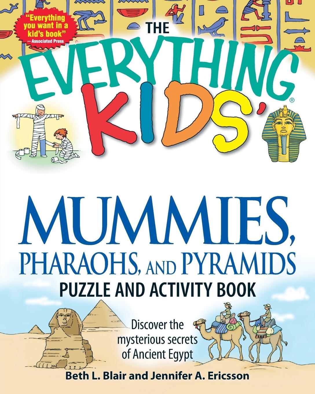 Cover: 9781598697971 | The Everything Kids' Mummies, Pharaohs, and Pyramids Puzzle and...