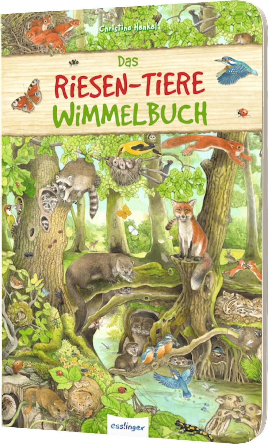 Cover: 9783480239399 | Riesen-Wimmelbuch: Das Riesen-Tiere-Wimmelbuch | Christine Henkel