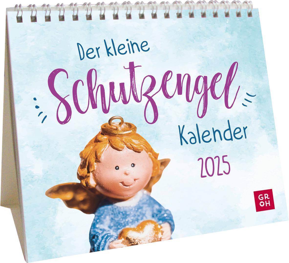 Cover: 4036442012185 | Mini-Kalender 2025: Der kleine Schutzengelkalender | Groh Verlag
