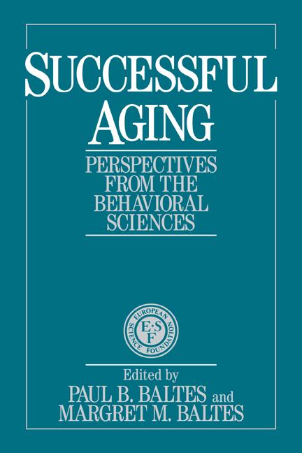 Cover: 9780521435826 | Successful Aging | Perspectives from the Behavioral Sciences | Buch