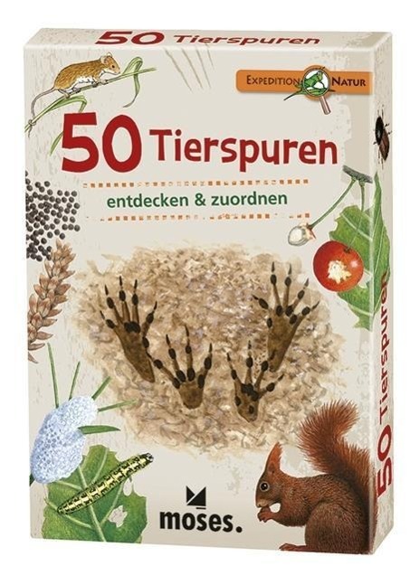 Cover: 4033477097248 | Expedition Natur 50 Tierspuren | entdecken & zuordnen | Kessel (u. a.)