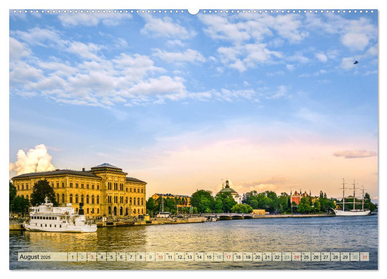 Bild: 9783435105366 | Stockholm - Maritime Ansichten (Wandkalender 2025 DIN A2 quer),...