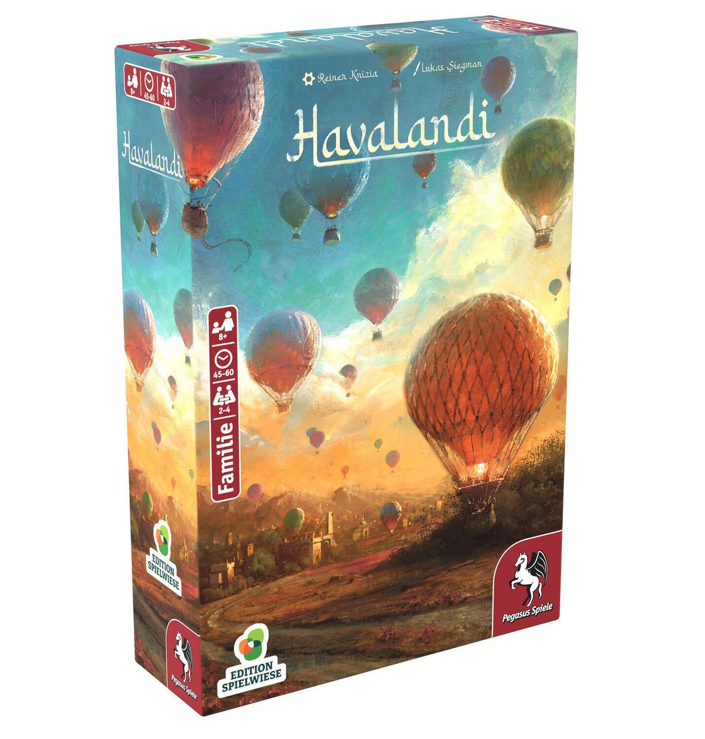 Cover: 4250231737176 | Havalandi (Edition Spielwiese) | Reiner Knizia | Spiel | 59058G | 2023