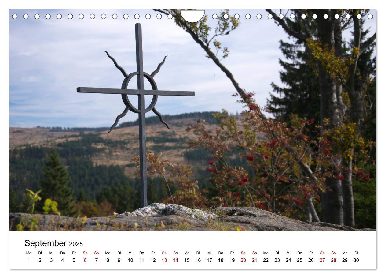 Bild: 9783435421268 | Gipfelkreuze im Böhmerwald (Wandkalender 2025 DIN A4 quer),...