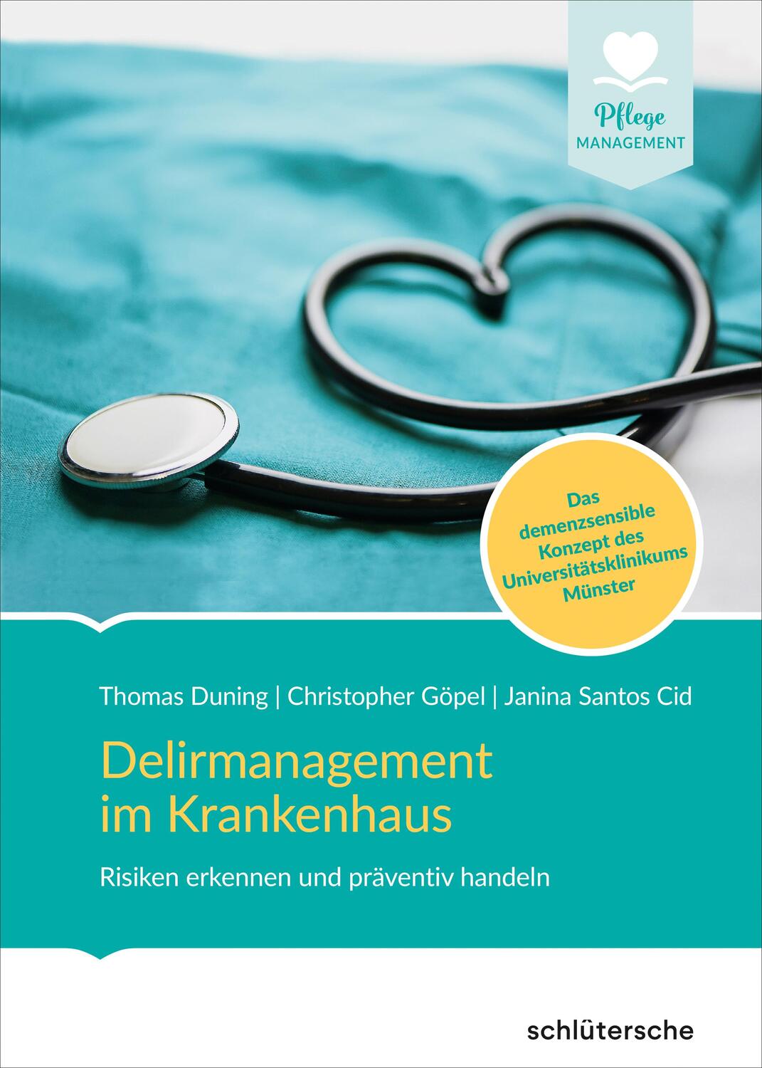Cover: 9783842608467 | Delirmanagement im Krankenhaus | Thomas Duning (u. a.) | Buch | 2021