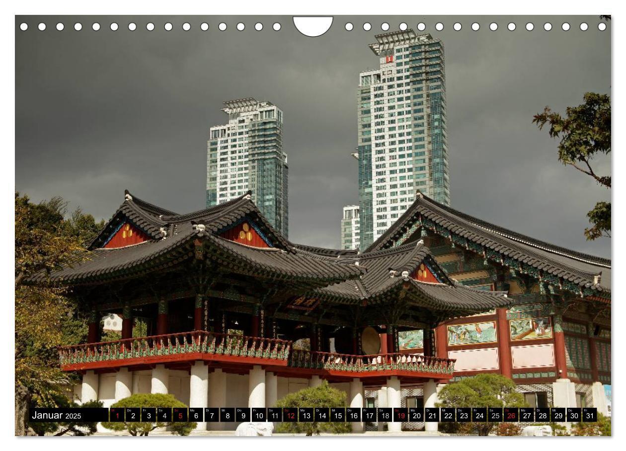 Bild: 9783435741823 | Seoul (Wandkalender 2025 DIN A4 quer), CALVENDO Monatskalender | 2025