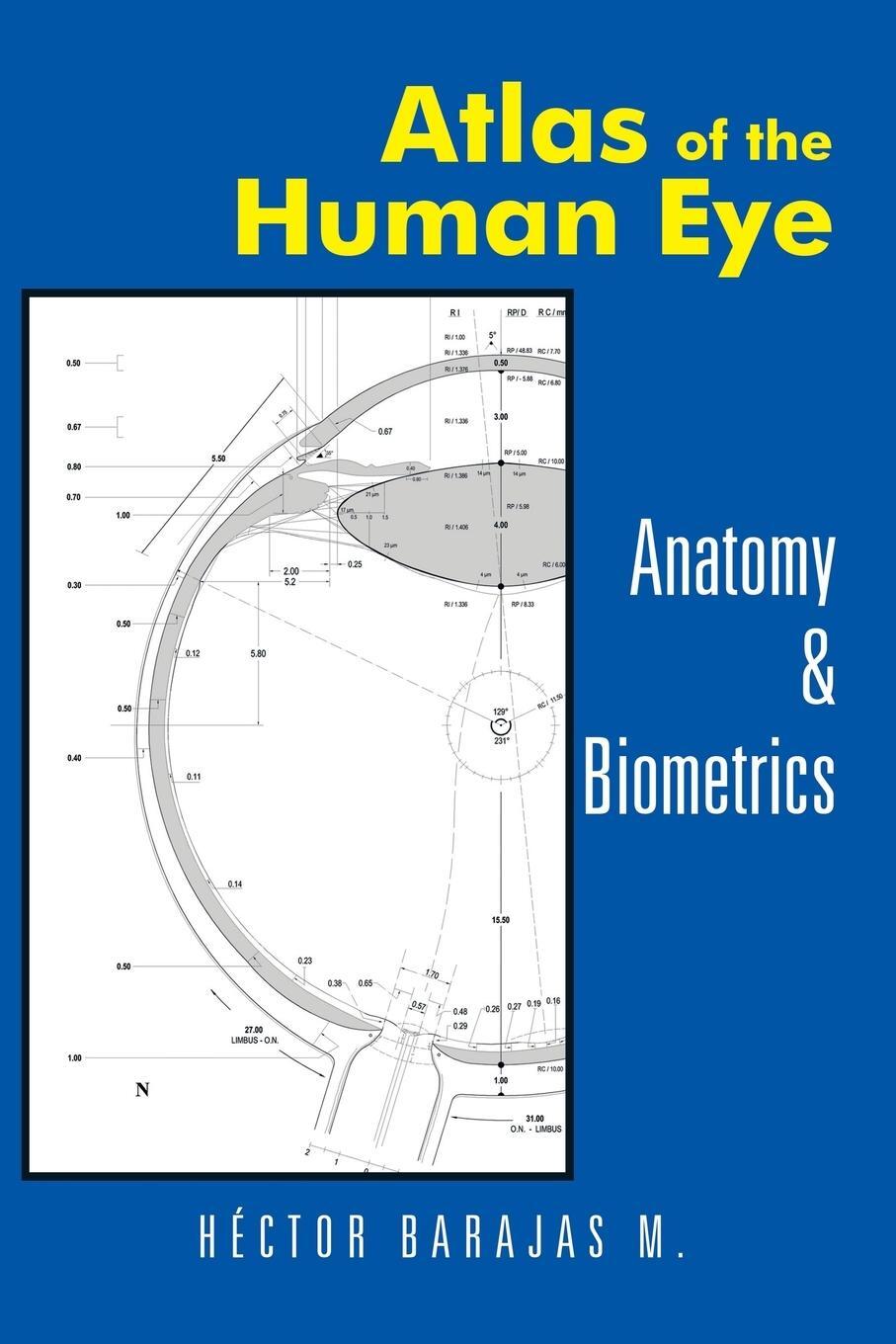 Cover: 9781506510330 | Atlas of the Human Eye | Anatomy &amp; Biometrics | Héctor Barajas M.