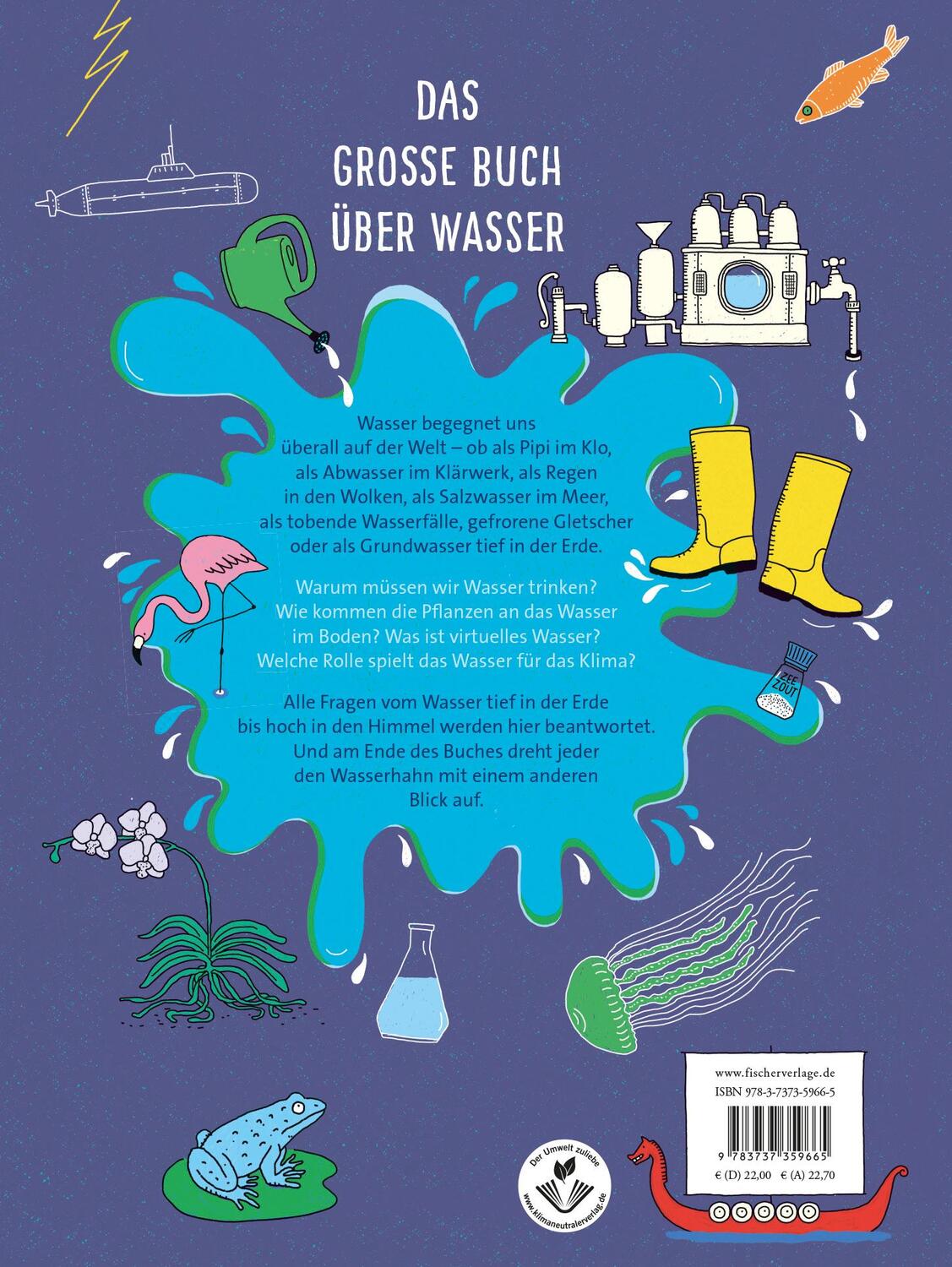Rückseite: 9783737359665 | Wasser ist Leben | Sarah Garré (u. a.) | Buch | 64 S. | Deutsch | 2023