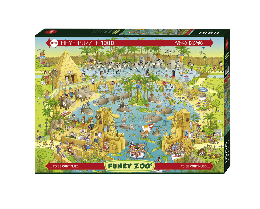 Cover: 4001689296933 | Nile Habitat Puzzle | Marino Degano | Spiel | In Spielebox | 29693