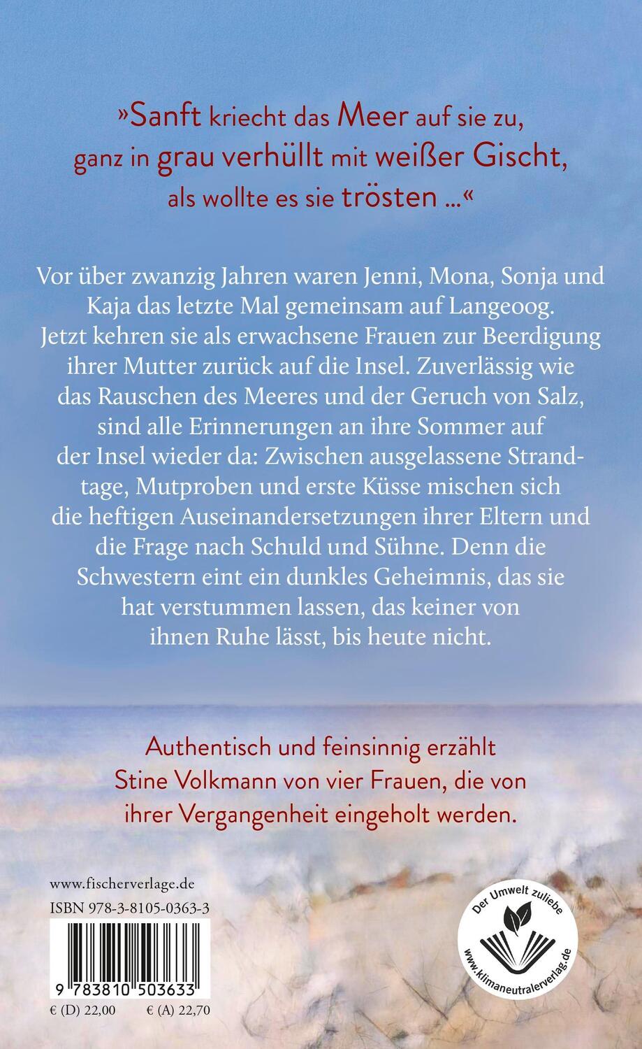 Rückseite: 9783810503633 | Das Schweigen meiner Schwestern | Stine Volkmann | Buch | 432 S.