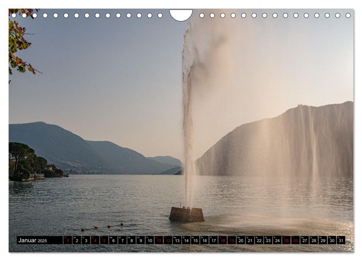 Bild: 9783383839825 | Romantischer Lago d'Iseo (Wandkalender 2025 DIN A4 quer), CALVENDO...