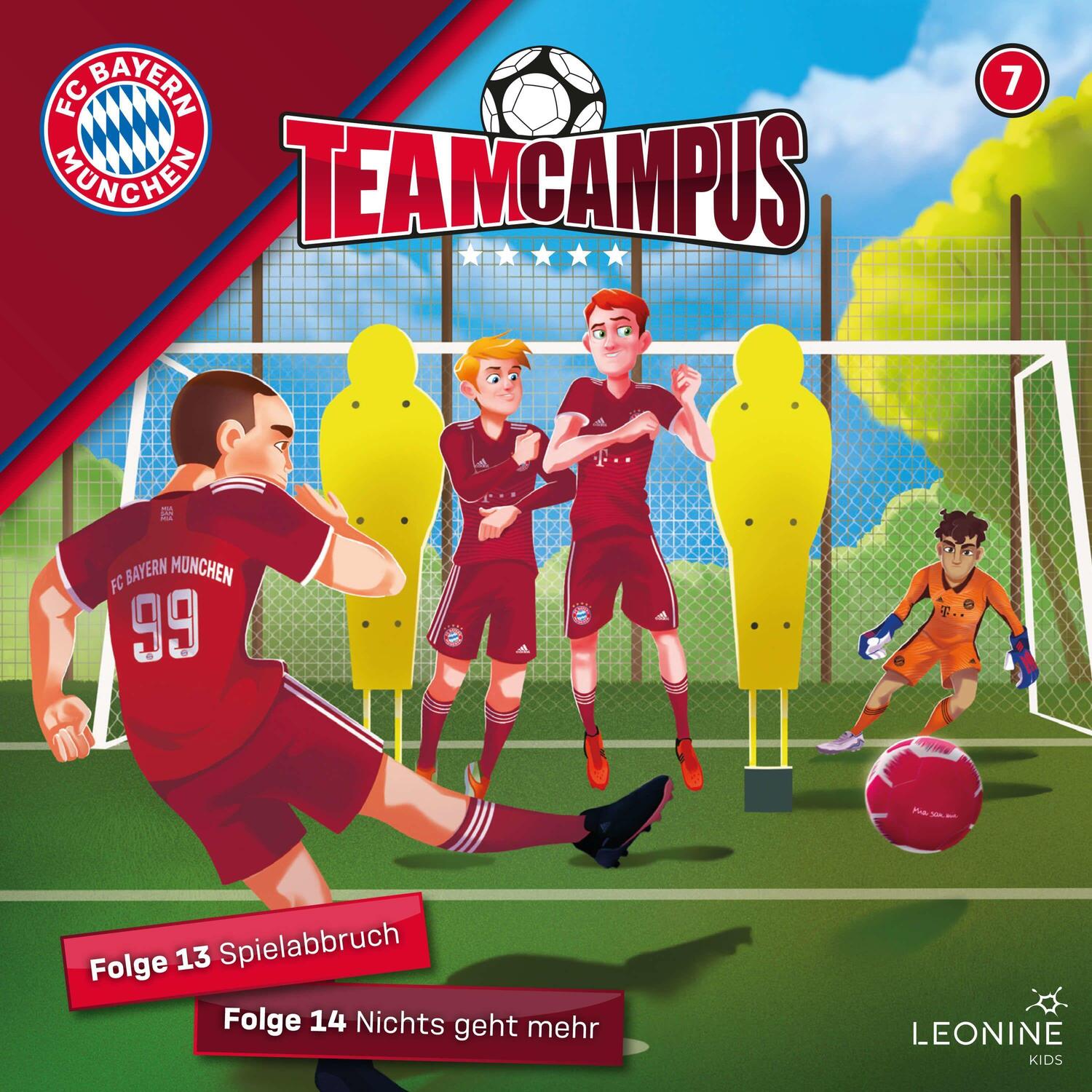 Cover: 4061229269025 | FC Bayern Team Campus (Fußball) (CD 7) | Folge 13 und 14 | Audio-CD