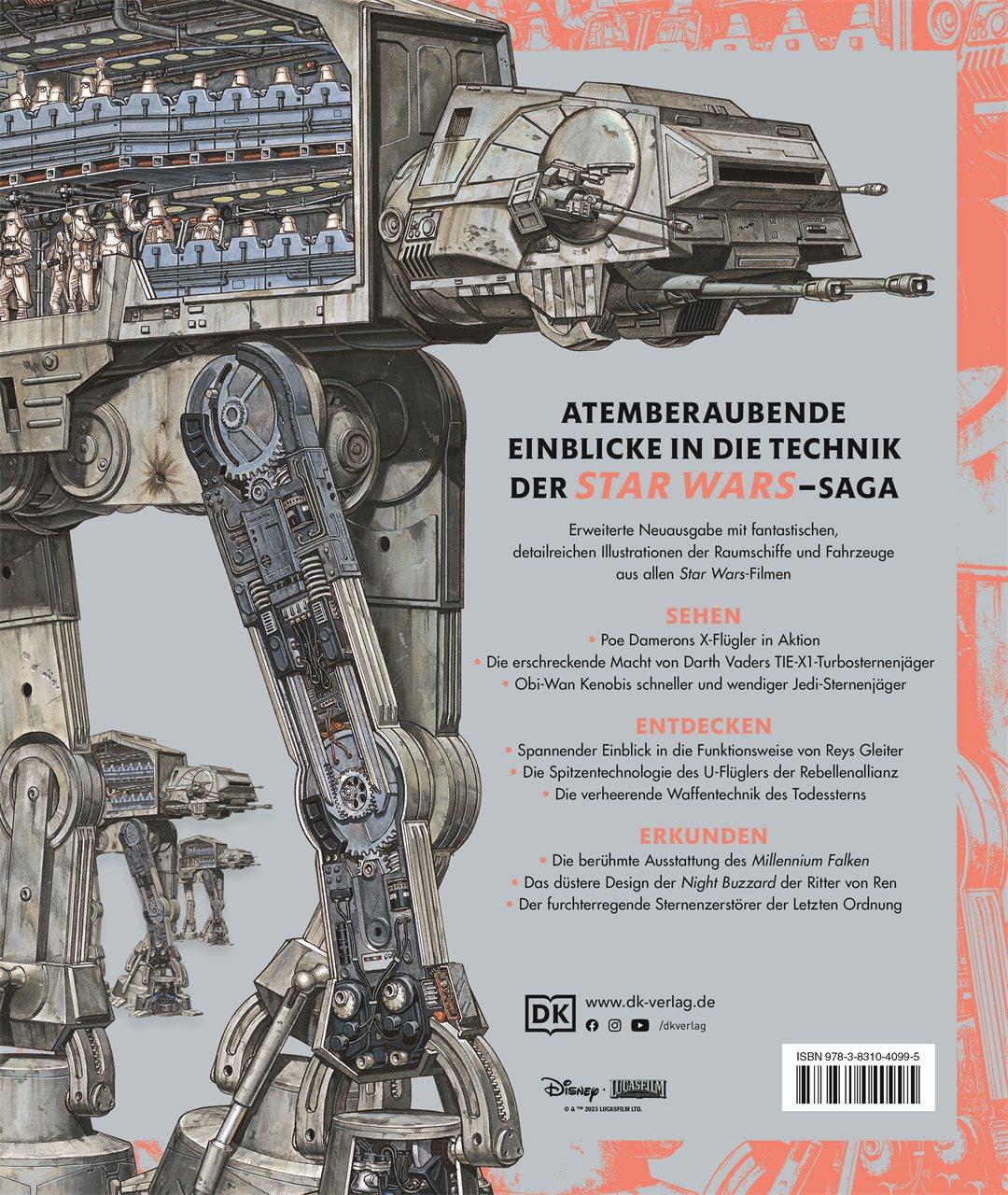 Rückseite: 9783831040995 | Star Wars(TM) Raumschiffe und Fahrzeuge Neuausgabe | Windham (u. a.)