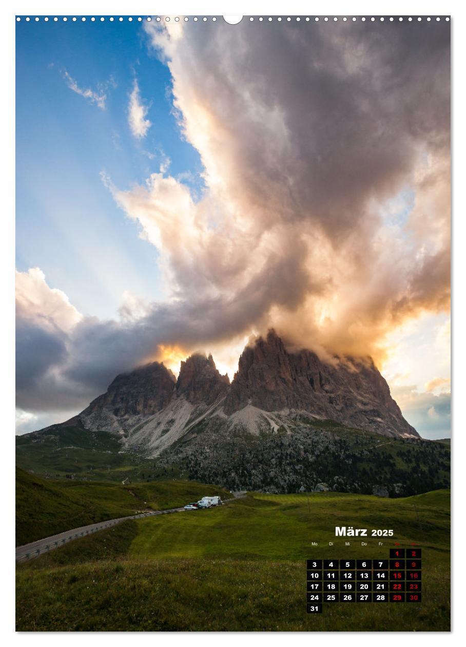 Bild: 9783435919314 | Dolomiten - Reise um die bleichen Berge zu entdecken (Wandkalender...