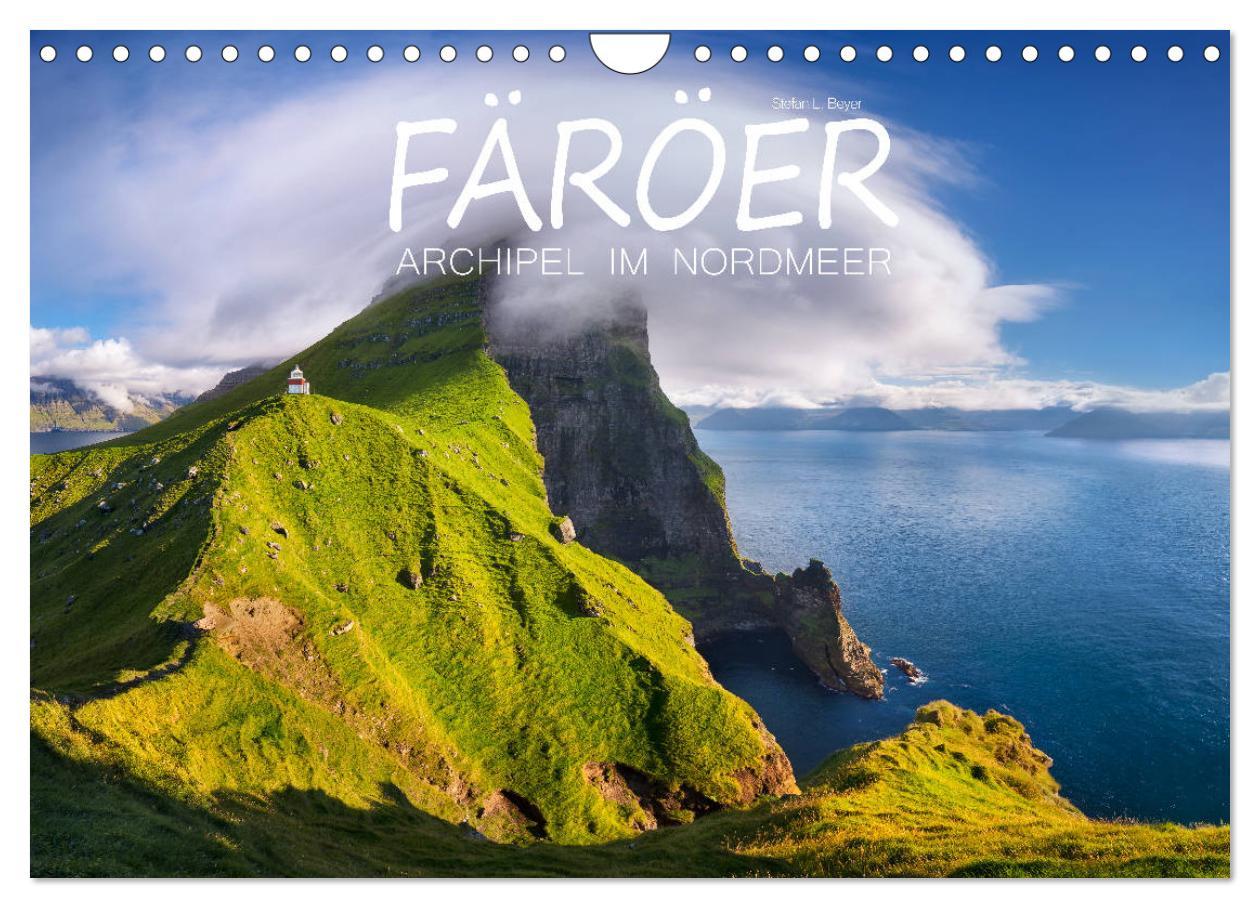 Cover: 9783435283798 | Färöer - Archipel im Nordmeer (Wandkalender 2025 DIN A4 quer),...