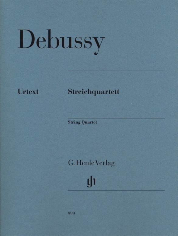 Cover: 9790201809991 | Claude Debussy - Streichquartett | Besetzung: Streichquartette | Buch