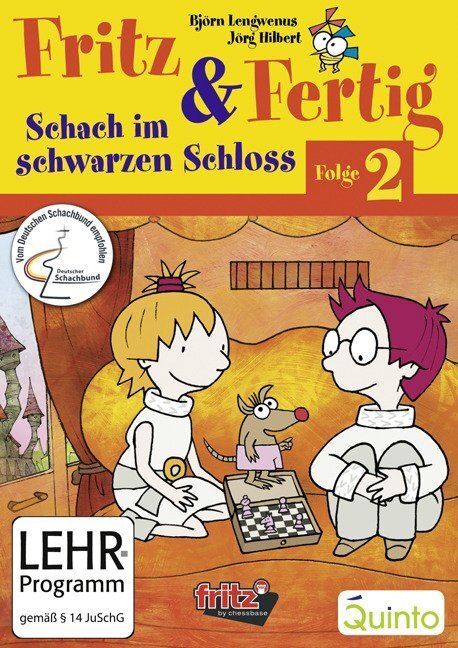 Cover: 9783898353908 | Fritz und Fertig Folge 2 - Schach im schwarzen Schloß. Folge.2, 1...