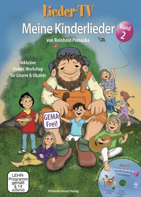 Cover: 9783943304817 | Lieder-TV: Meine Kinderlieder - Band 2 (mit DVD), m. 1 DVD-ROM. Bd.2