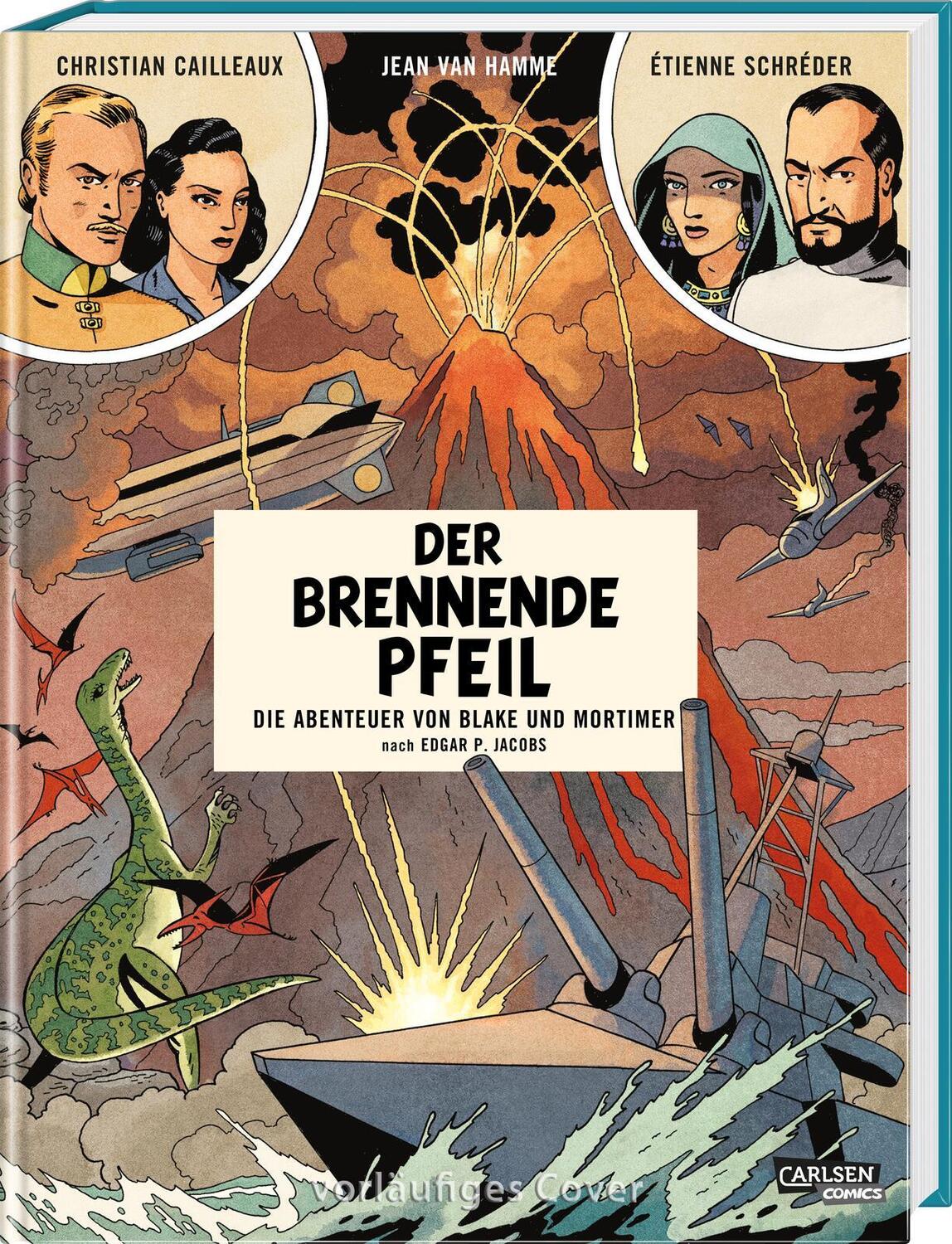 Cover: 9783551741554 | Blake und Mortimer Spezial 2: Der brennende Pfeil | Jean Van Hamme