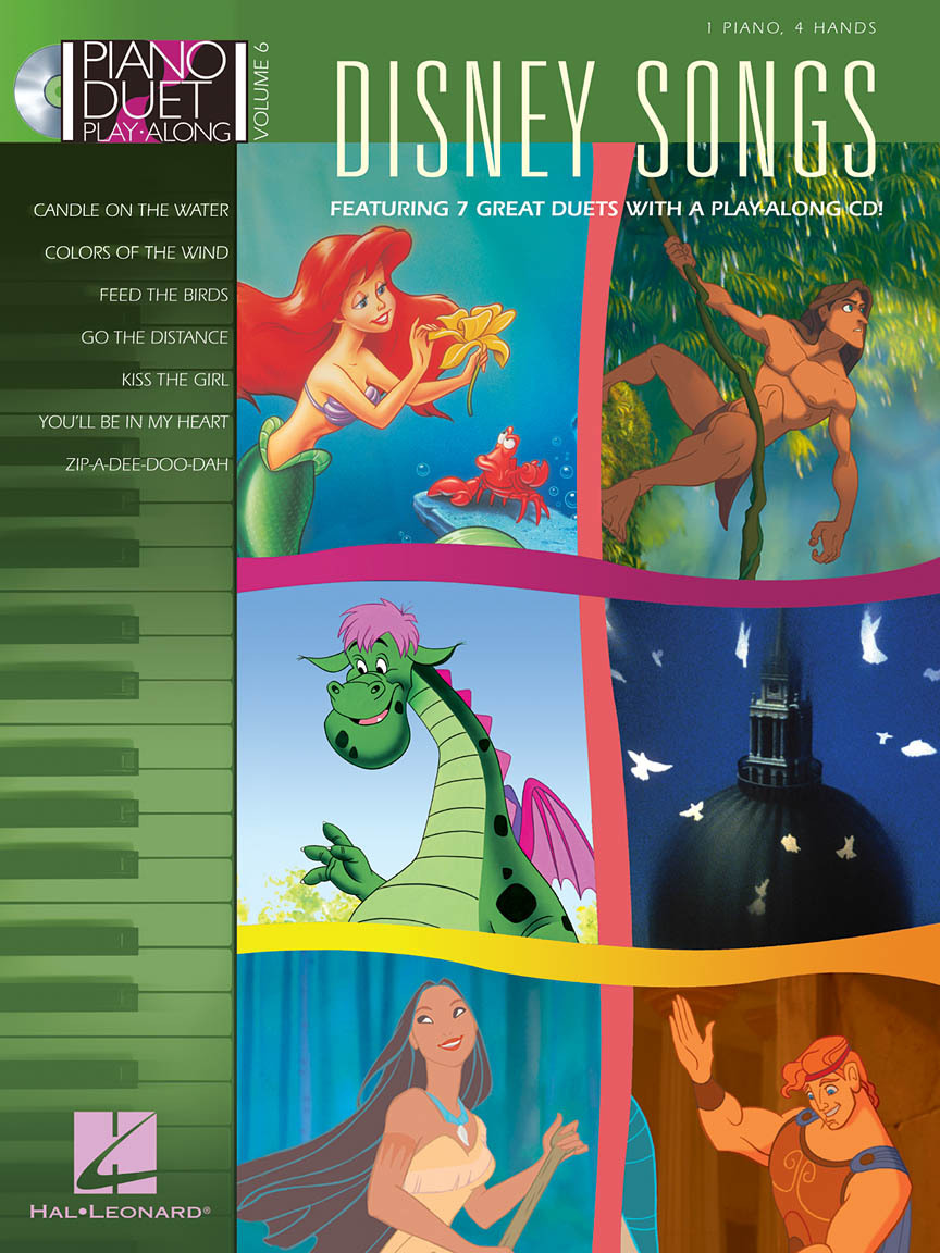 Cover: 884088113261 | Disney Songs | Piano Duet Play-Along Volume 6 | Piano Duet Play-Along