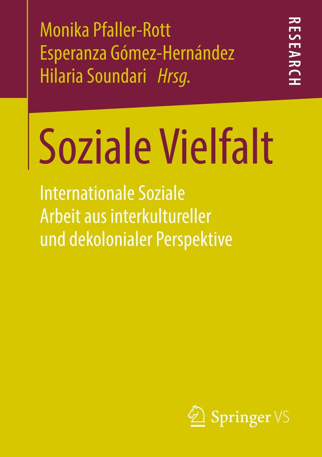 Cover: 9783658210892 | Soziale Vielfalt | Monika Pfaller-Rott (u. a.) | Taschenbuch | XV