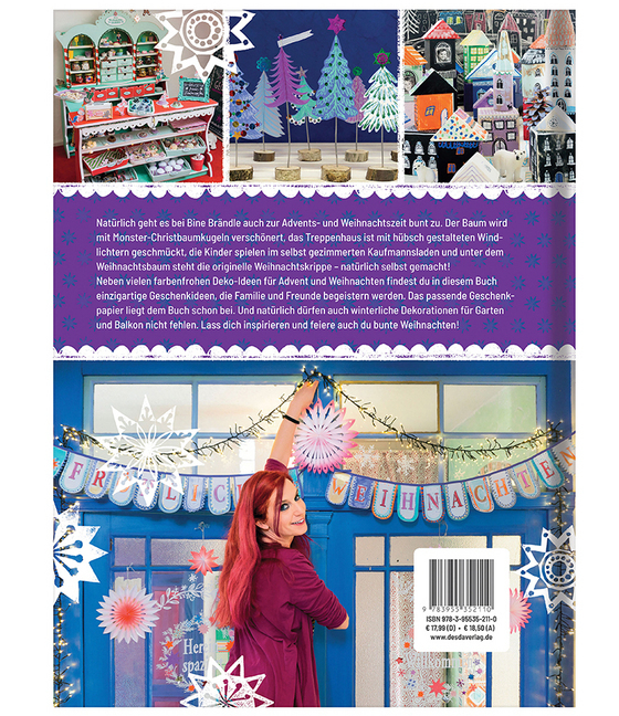 Bild: 9783955352110 | Meine bunte Weihnachtswelt:Zauberhafte Ideen von Bine Brändle | Buch
