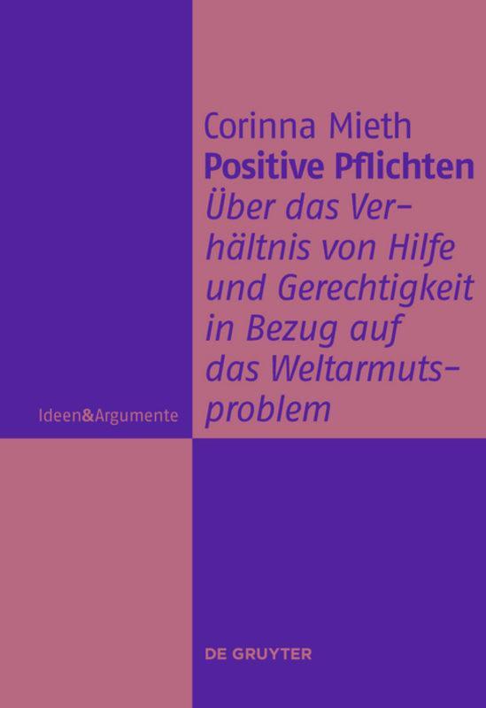 Cover: 9783110255645 | Positive Pflichten | Corinna Mieth | Buch | ISSN | X | Deutsch | 2012