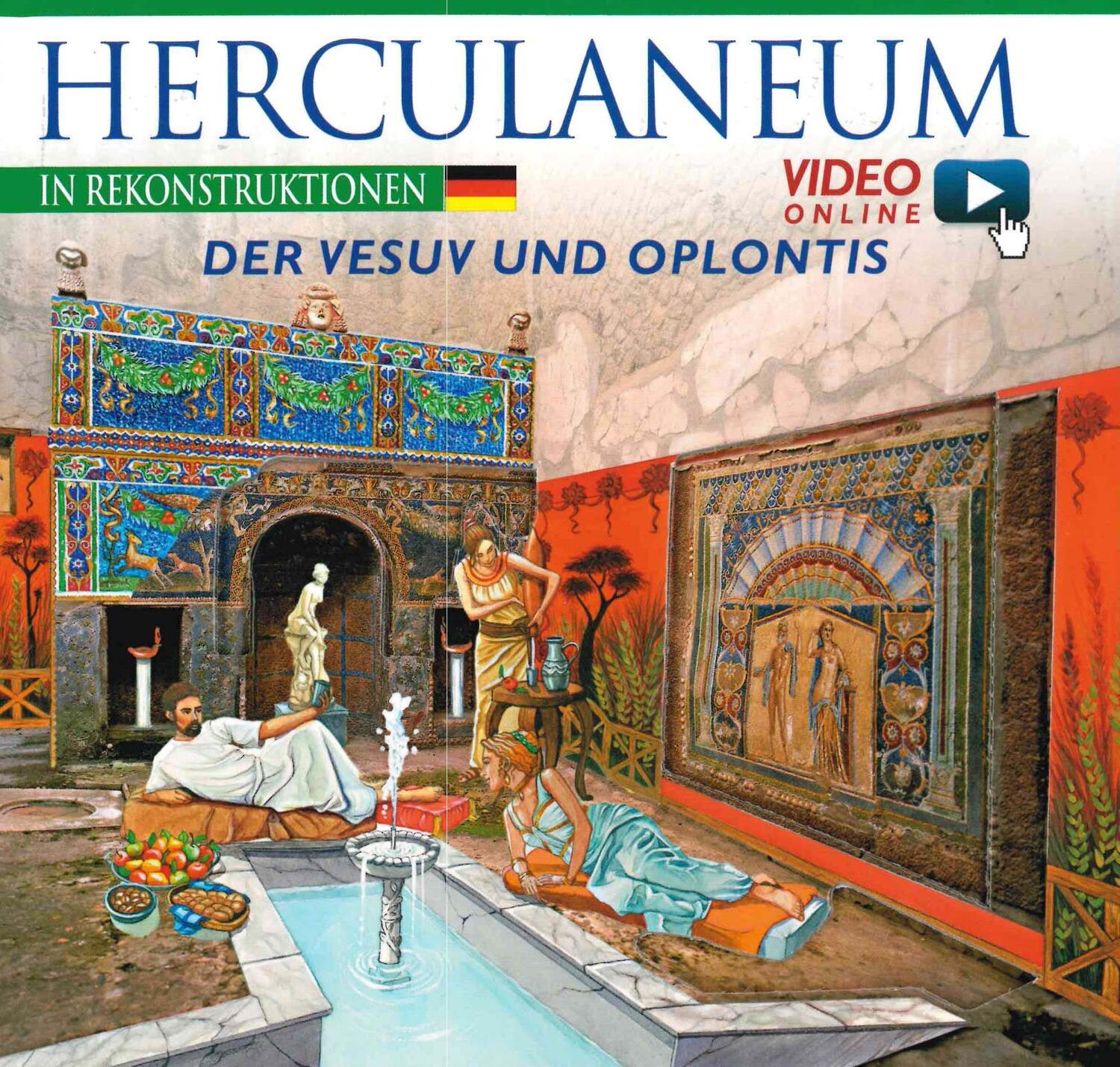 Cover: 9783795429928 | Herculaneum in Rekonstruktionen | Der Vesuv und Oplontis | Buch | 2015